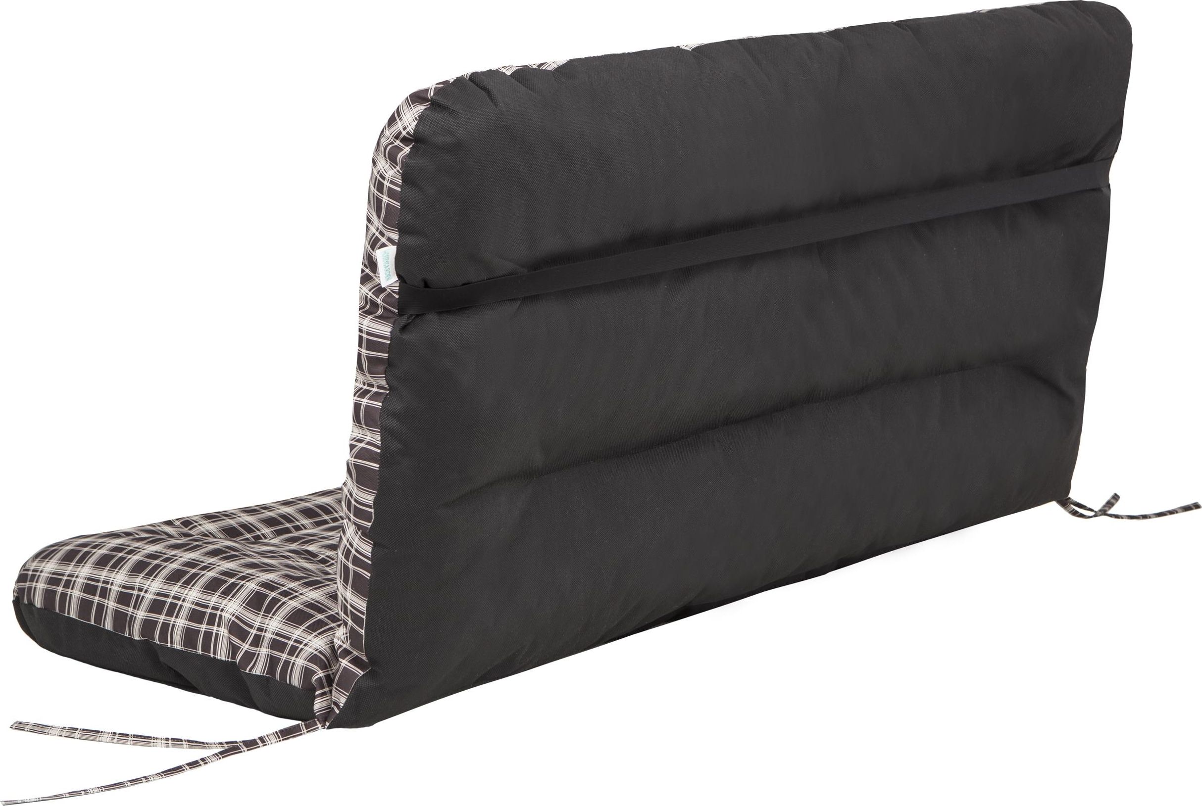 Hobbygarden PODUSZKA NA HUŚTAWKĘ OGRODOWĄ - ANIA 150 cm - BRĄZ KRATKA