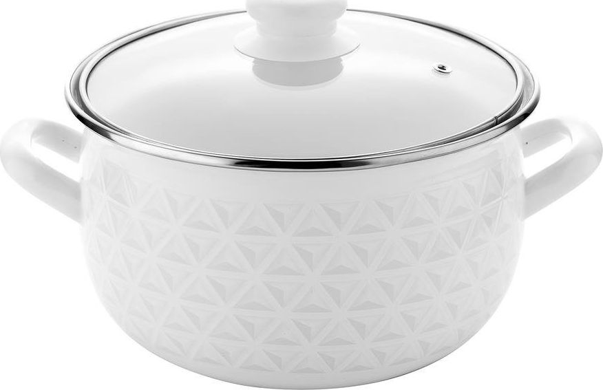 Emalia Pleszew Garnek emaliowany Emalia Polska Pleszew Pyza Diamond 20 cm 4,2 l