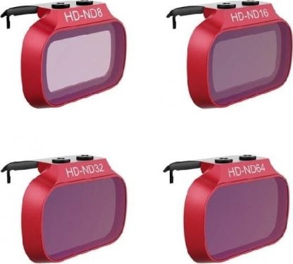 PGYTECH Zestaw filtrów ND 8/16/32/64 PGYTECH do DJI Mavic Mini (P-12A-019)