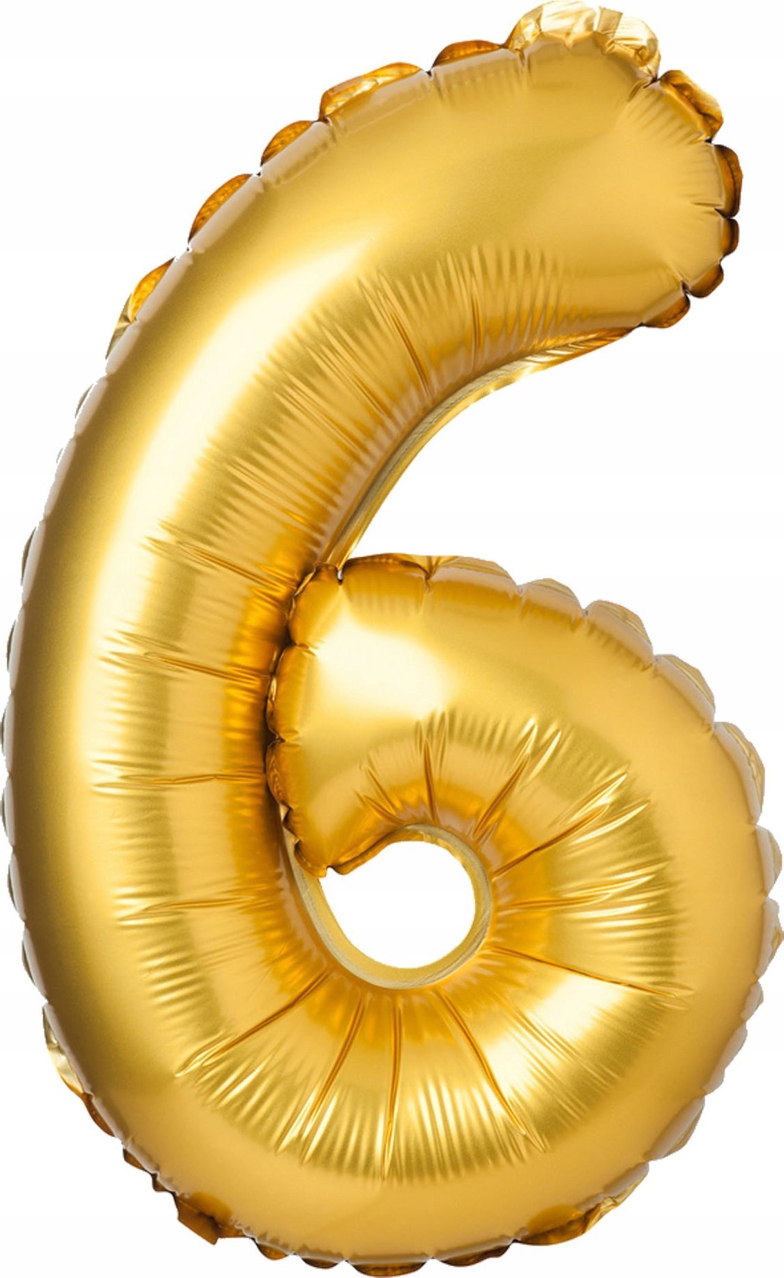 Teka Balon foliowy matowy 6 złoty