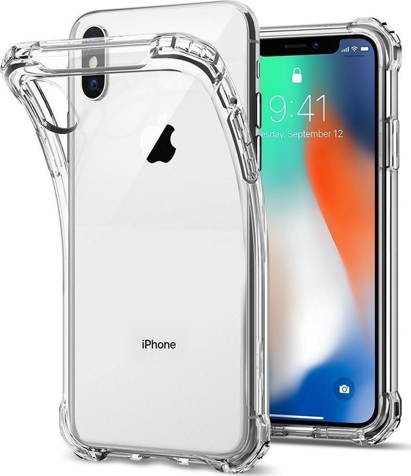 Braders Etui Anti Shock Bezbarwne do iPhone X / XS