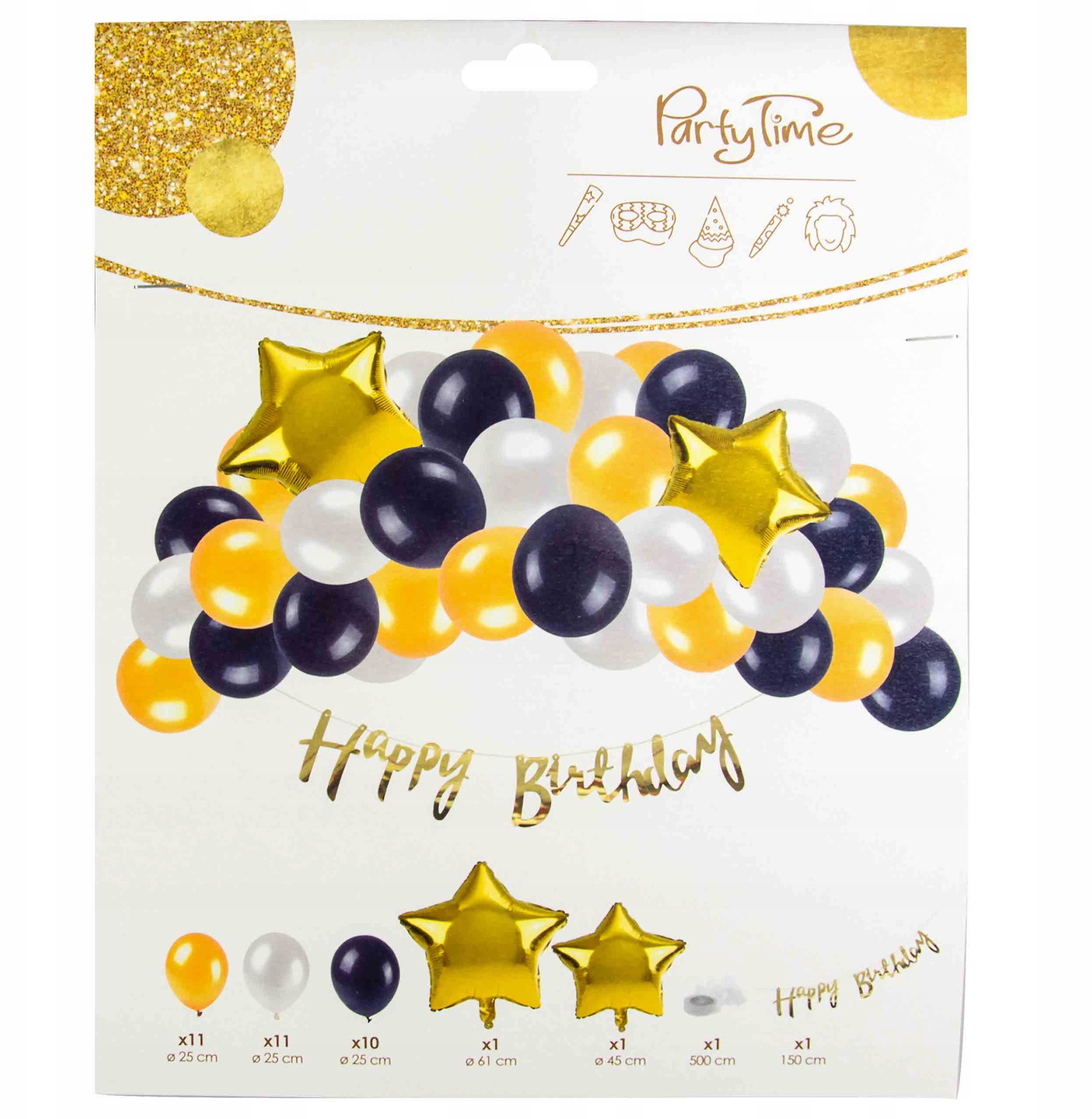 Zestaw urodzinowy Glamour 36el