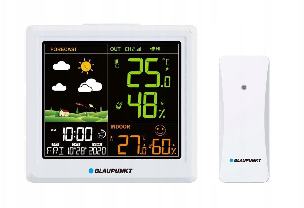 Stacja pogodowa Blaupunkt WS25WH Biała