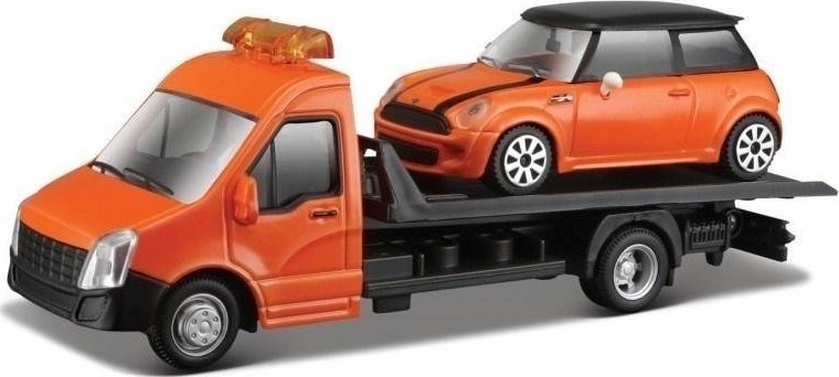 Bburago Street Fire Transport W Mini Cooper S 1:43 BBURAGO