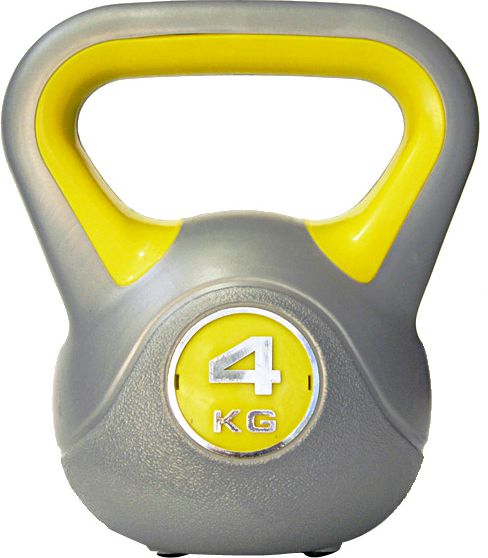 Kettlebell inSPORTline Vin-Bell bitumiczny 4 kg