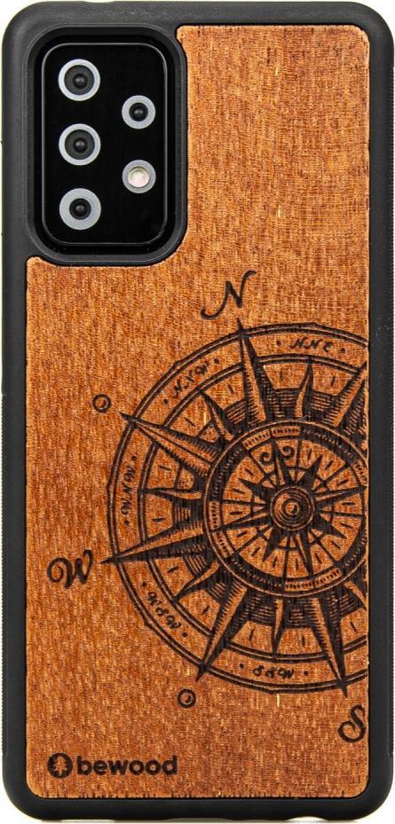 BeWood Drewniane Etui Samsung Galaxy A52/A52S 5G TRAVELER MERBAU