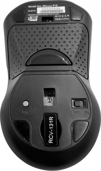 Adesso iMouse P10 Czarna (IMOUSEP10)