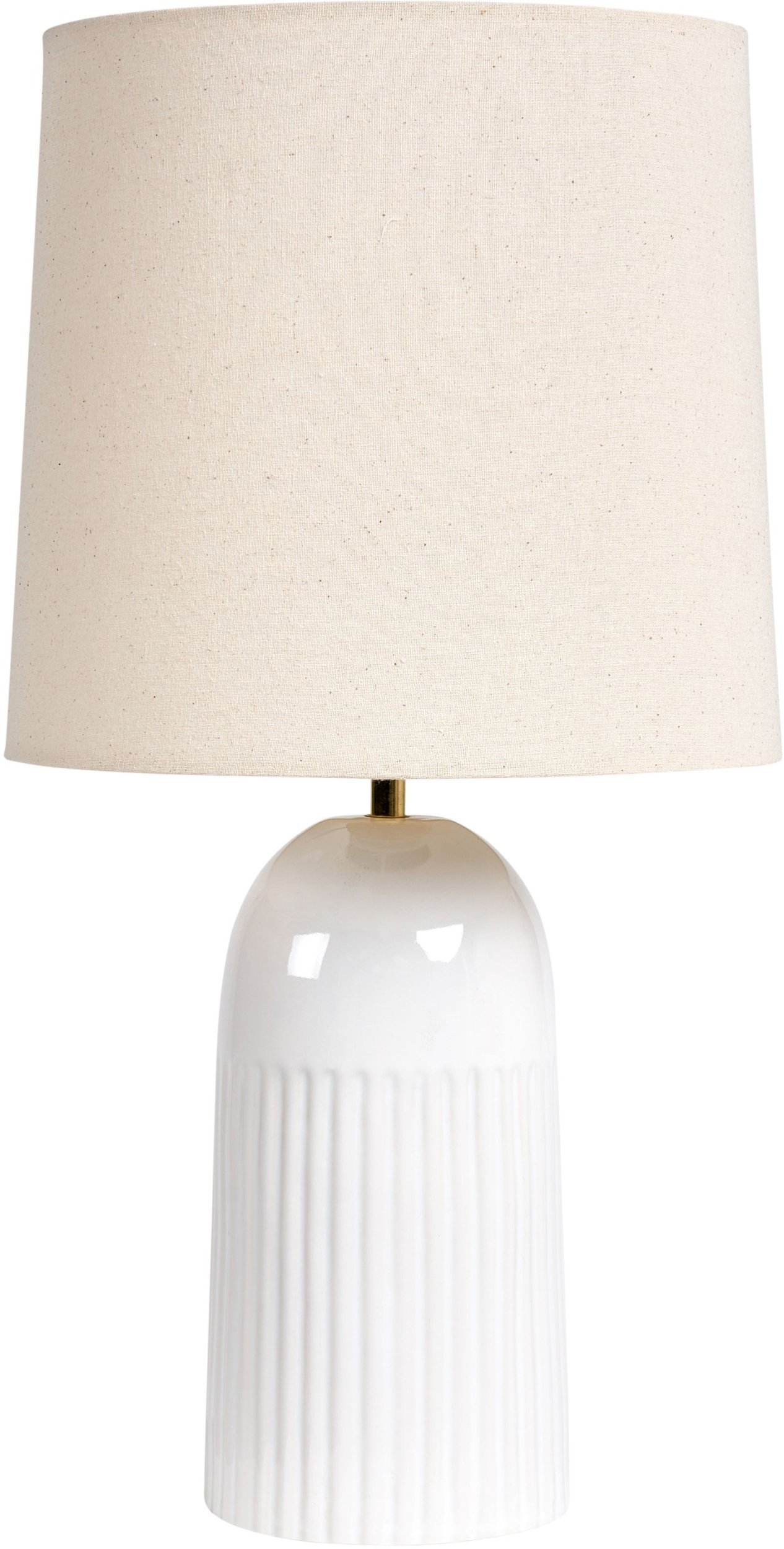 Lampa stołowa SALIENTE Ceramika Złamana biel