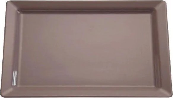APS Taca z melaminy GN 1/2 PURE COLOR 32,5x26,5 cm szara