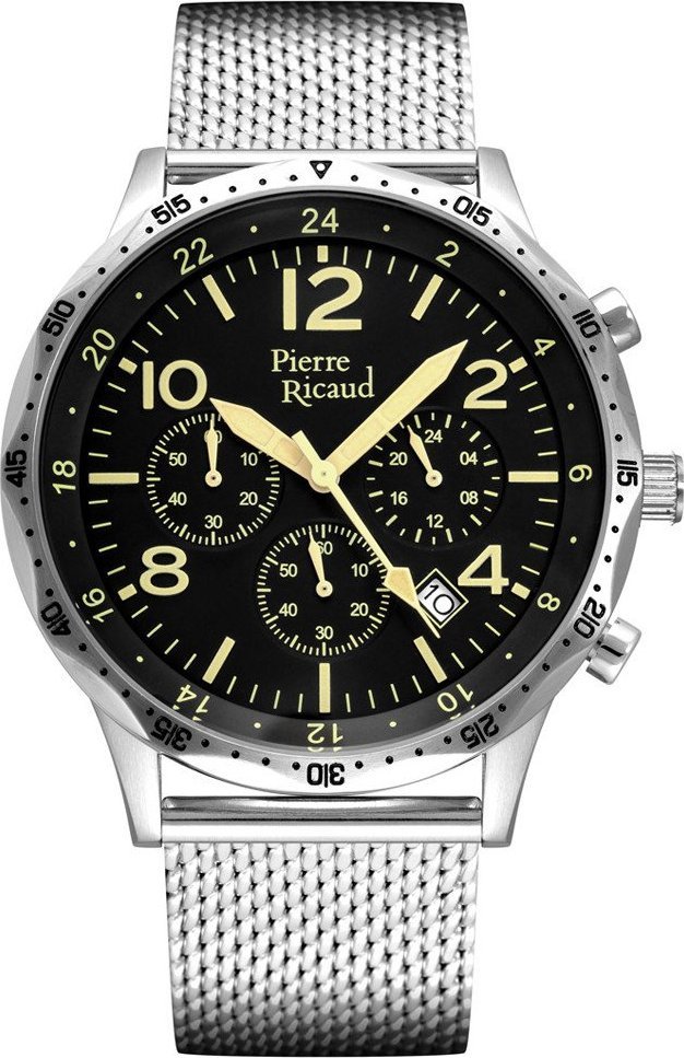 Zegarek Pierre Ricaud Pierre Ricaud P91062.5154QF Zegarek Męski Niemiecka Jakość
