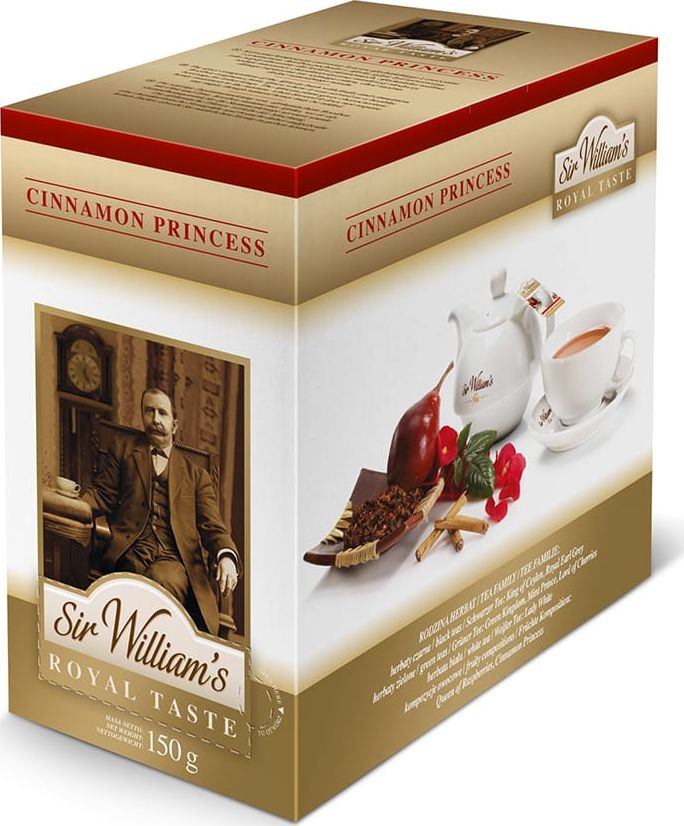 Sir Williams Herbata Royal Taste Cinnamon Princess 50 torebek