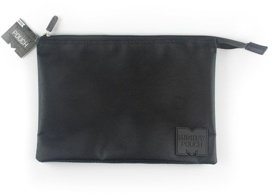 Piórnik na suwak czarny