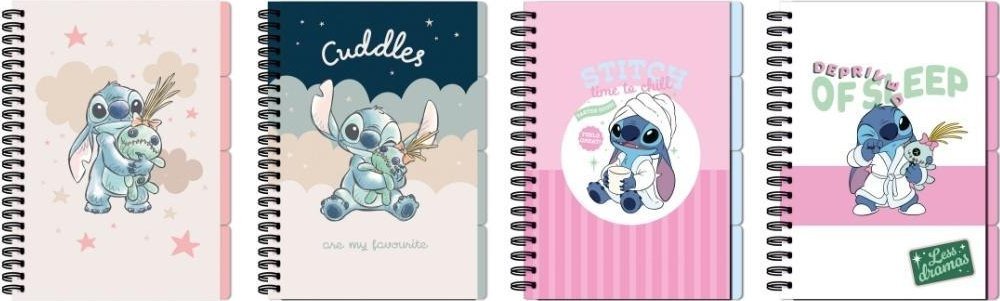 Kołozeszyt B5/96K kratka Stitch mix