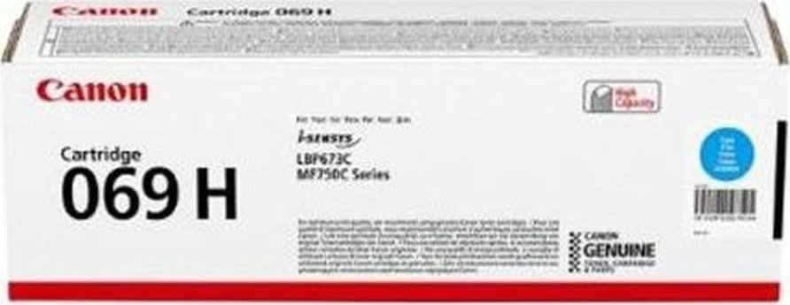 Toner Canon TONER CYAN 5.5K CRG-069H/5097C004 CANON