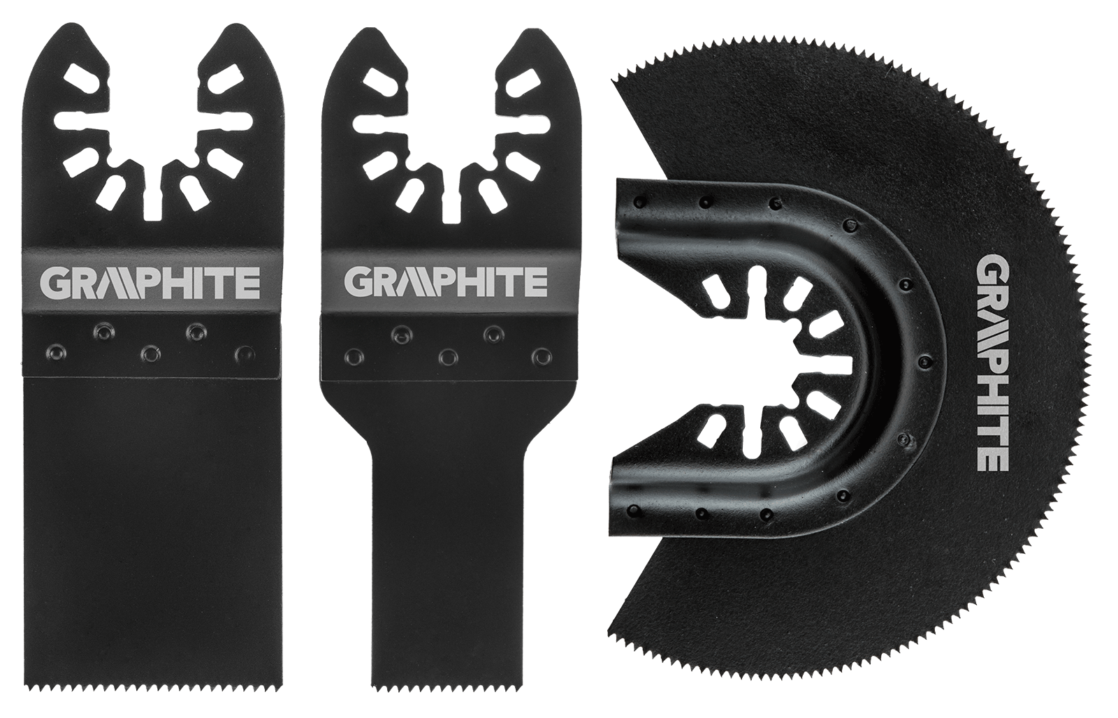 Graphite Zestaw brzeszczotów do drewna 3szt. (56H070)