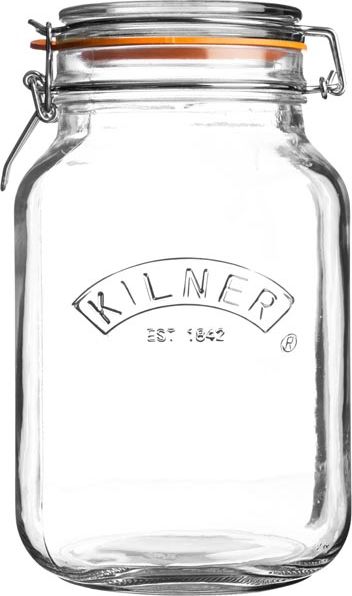 Kilner KIL- Słoik 1,5 l, Square Clip Top Jar