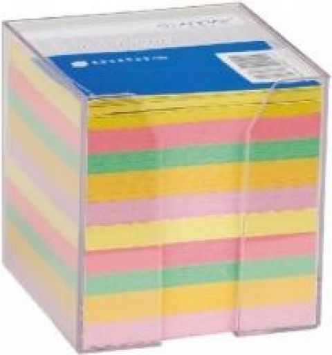 Starpak Kubik plastikowy 85x85x90 mm (130534)