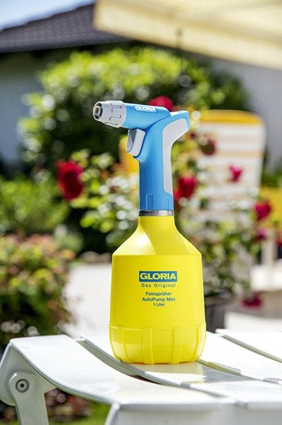 GLORIA AutoPump Mini, Blue, Yellow, 1 L, Plastic, 1 pc(s), 1.1 L