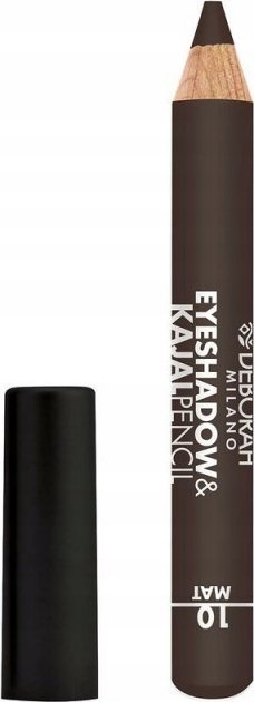 Deborah Deborah, Deborah, Blending, Matt, Eyeshadow & Kajal Eyeliner 2-In-1, 10, Brown, 2 g For Women