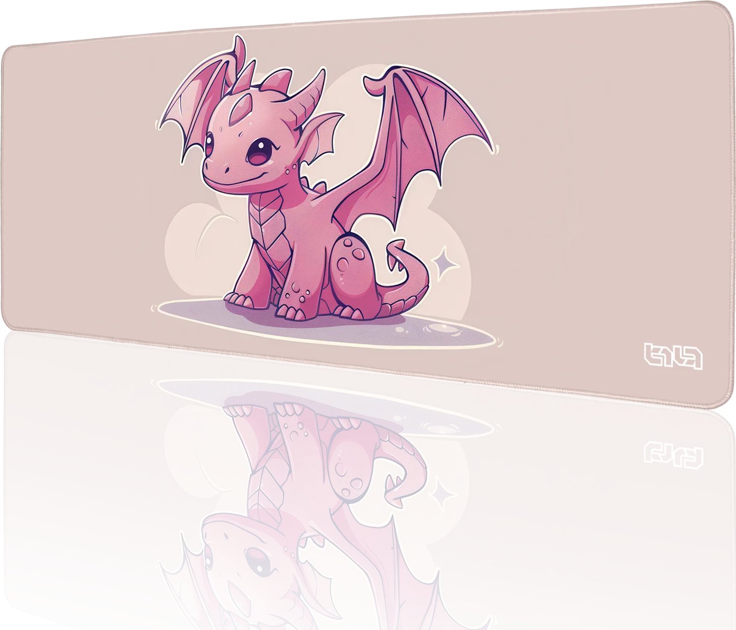 Podkładka Tilt PODKŁADKA POD MYSZKĘ XXL Chibi Smoczek 80x30 TILT Wytrzymała Prezent