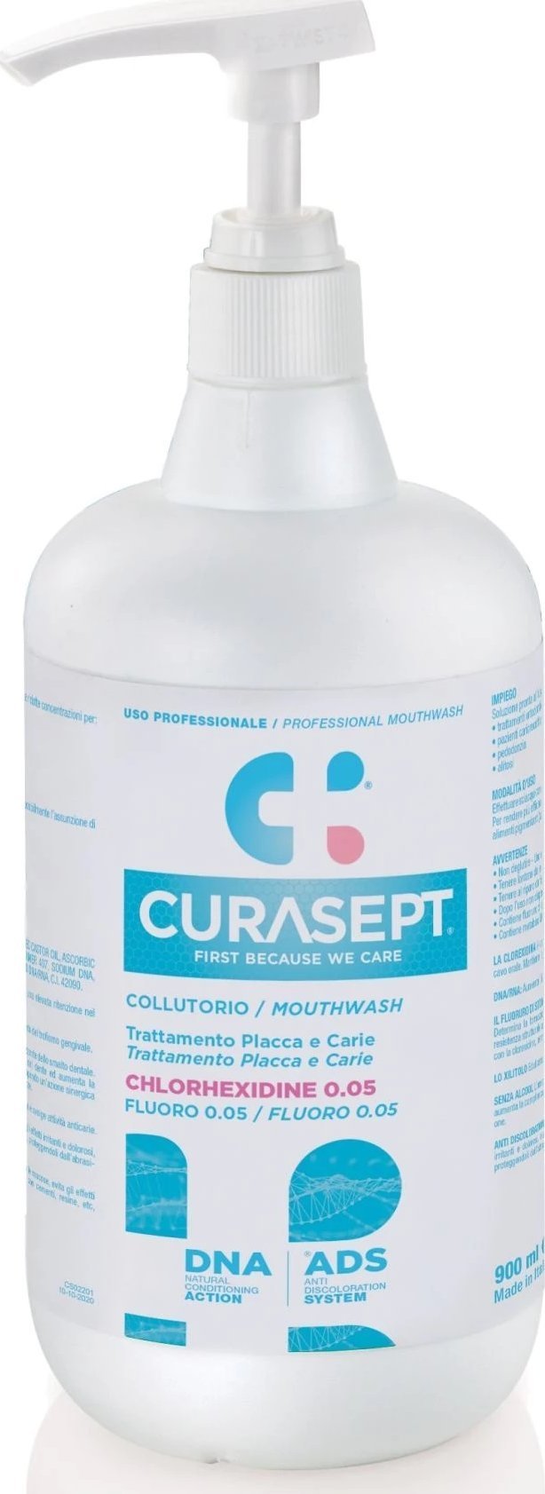 CURASEPT PŁYN ADS 900ML ADS905 + DNA