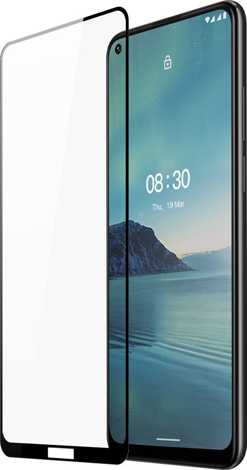 Dux Ducis Dux Ducis 10D Tempered Glass wytrzymałe szkło hartowane 9H na cały ekran z ramką Nokia 3.4 czarny (case friendly)