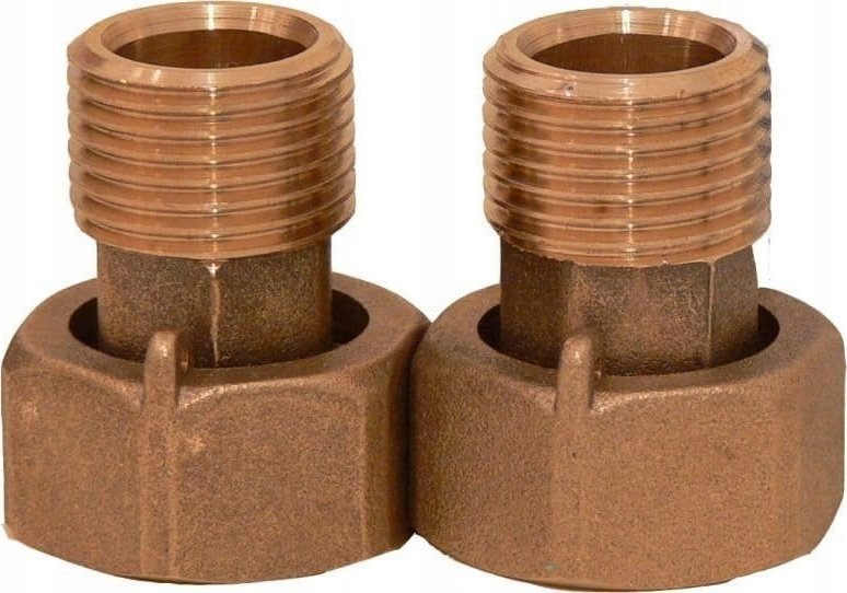 BMETERS Półśrubunki mosiężne do wodomierzy 5/4"