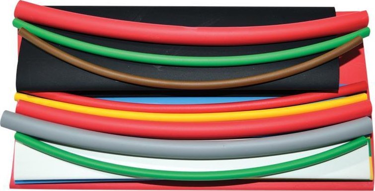 Tracon Electric Zestaw rurek termokurczliwych 2:1 15150mm - ZSB-SET
