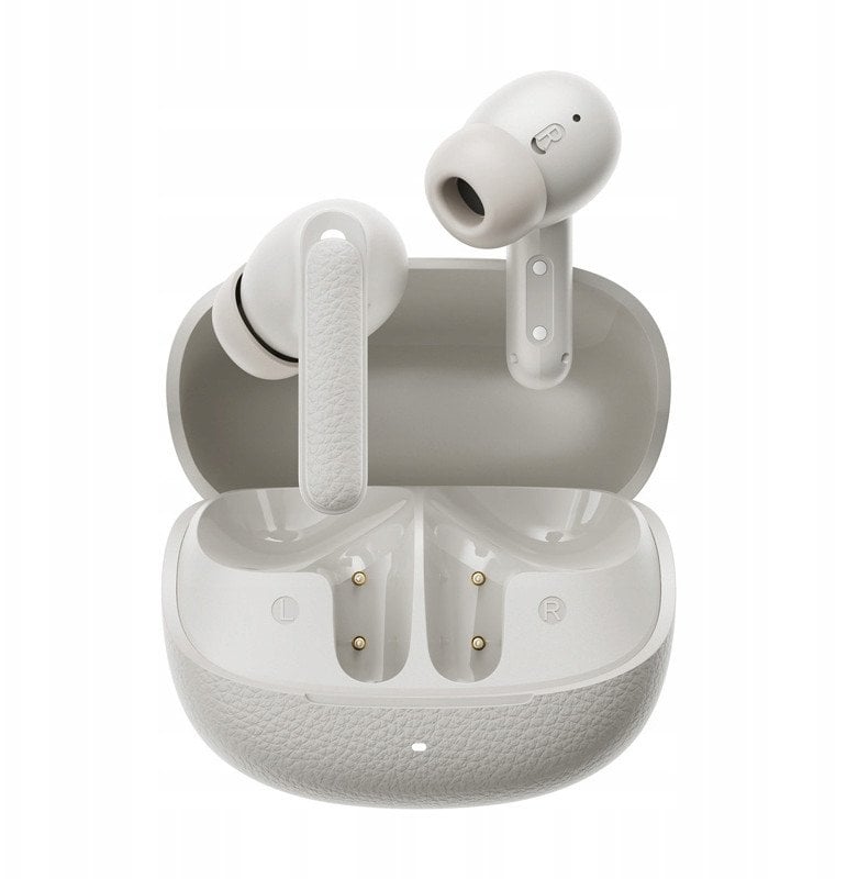 Bezprzewodowe słuchawki dokanałowe QCY Buds HT15 ANC TWS Bluetooth 5.4 (białe)