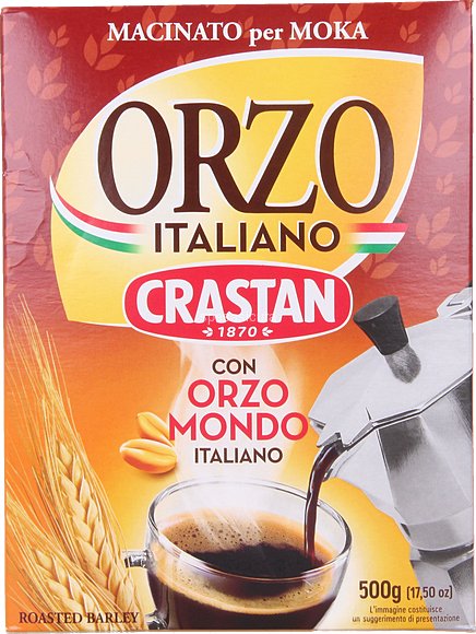 Kawa zbożowa mielona Orzo Macinato Moka 500g - Crastan