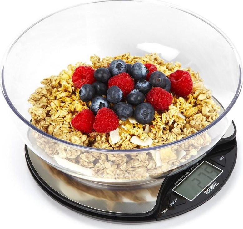 Waga kuchenna Duronic KS3000 z misą do 5kg czarna