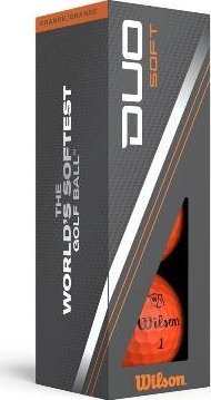 Wilson Staff morele Piłki golfowe Wilson Staff Duo Soft (3 szt. pomarańczowe)