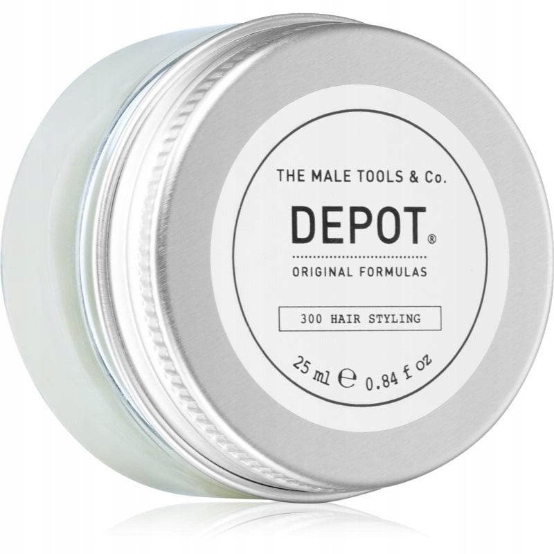 Depot, 300 Hair Stylings No. 304, Botanical Complex, Hair Styling Gel, High Shine, Strong Hold, 25 ml *Miniature For Men