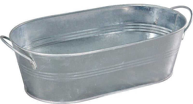 GALVANIZED TUB 75L 69X62X25CM