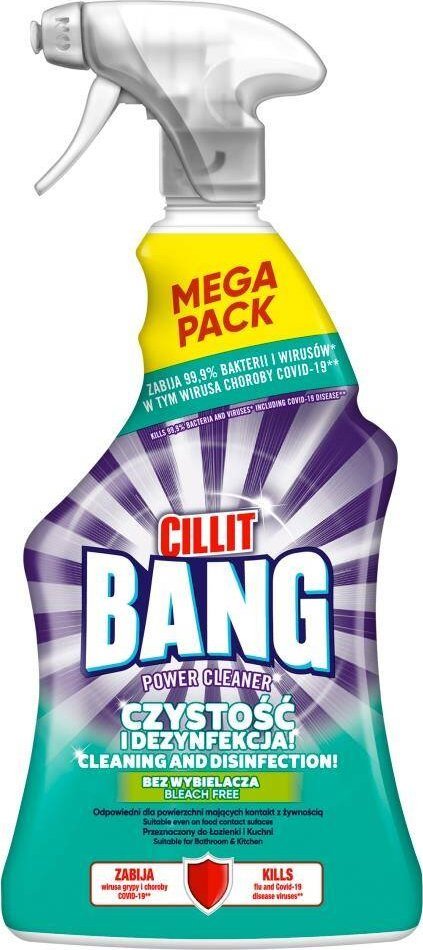Cillit Bang Power Cleaner produkt do czyszczenia łazienki i kuchni 900ml