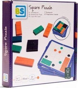 Drewniana gra Łamigłówka zakryj kropki