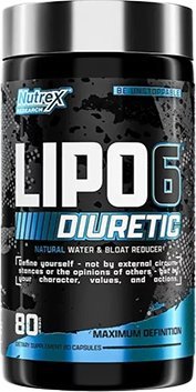 Nutrex Lipo 6 Diuretic - 80caps.