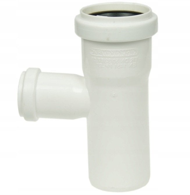 TRÓJNIK 50/32/90 POLIPROPYLEN BIAŁE/ PP-T-050-032-090