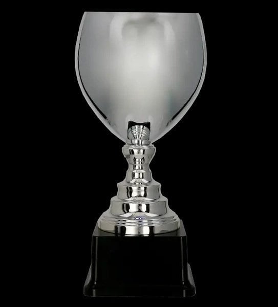Victoria Sport Puchar metalowy srebrny