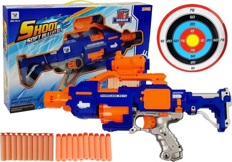 Lean Sport Karabin na piankowe pociski z Celem Obrotowym 45cm