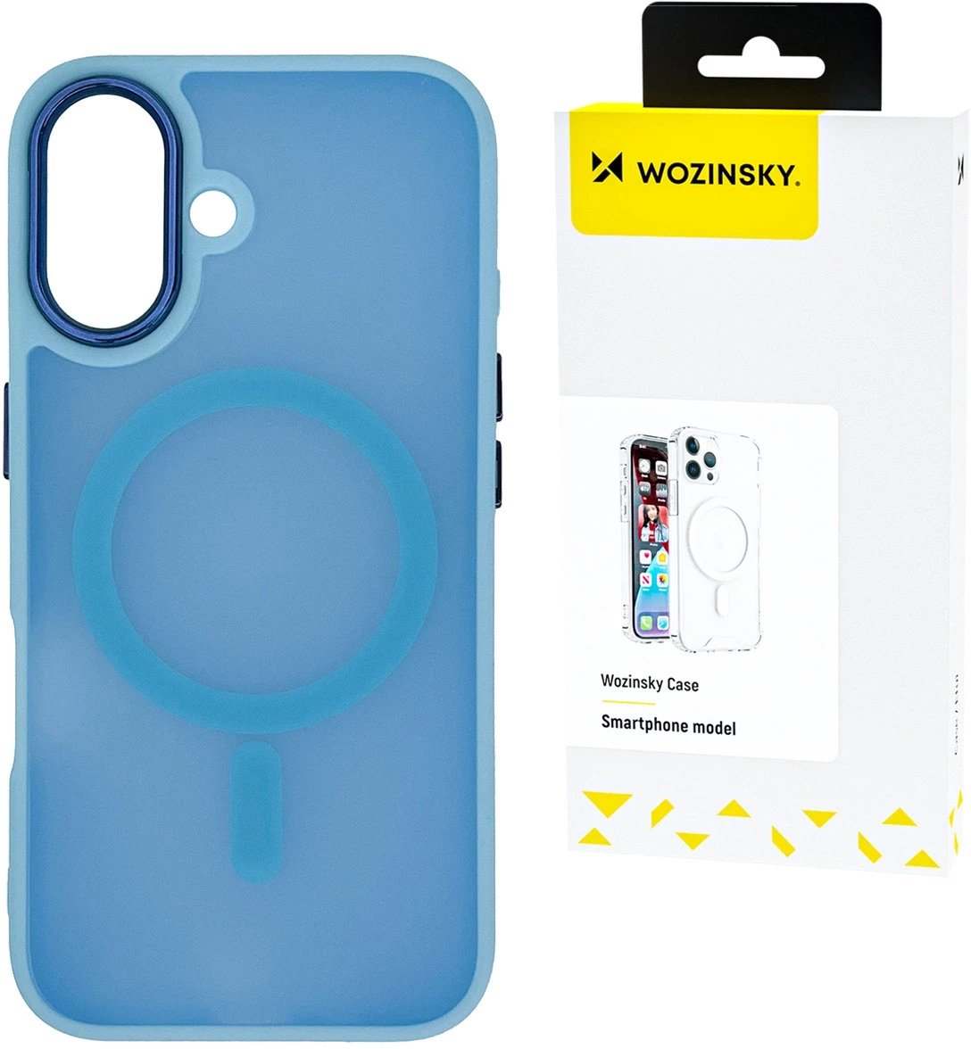ETUI WOZINSKY FASHION CASE MAGSAFE NA SAMSUNG GALAXY S25 - NIEBIESKIE