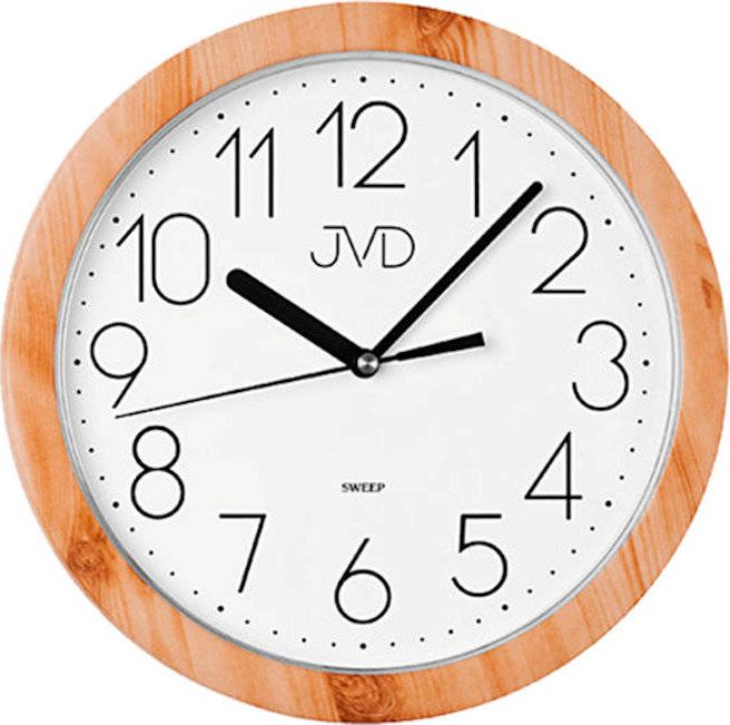 JVD Zegar ścienny JVD H612.18 Cichy mechanizm