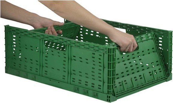 qBox Kosz pojemnik składany (wym. 600 x 400 x 180 mm)