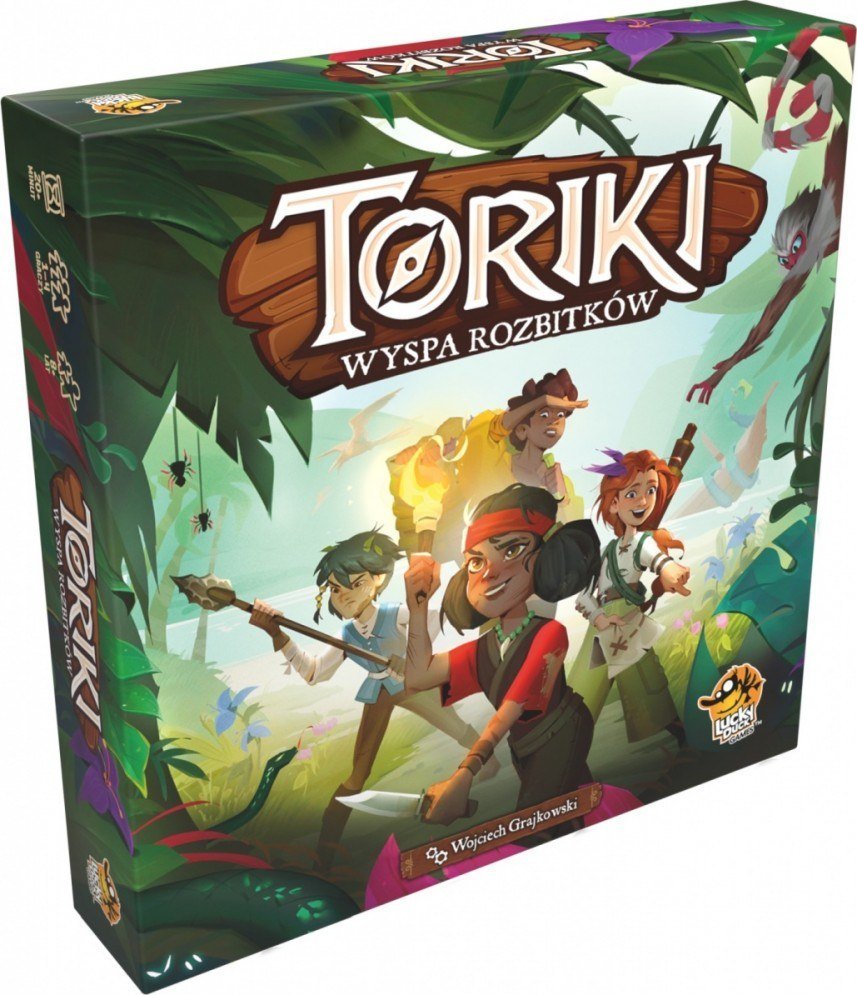 Lucky Duck Games Gra Toriki Wyspa rozbitków Lucky Duck Games