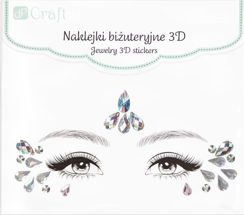 Incood Naklejki biżuteryjne 3D