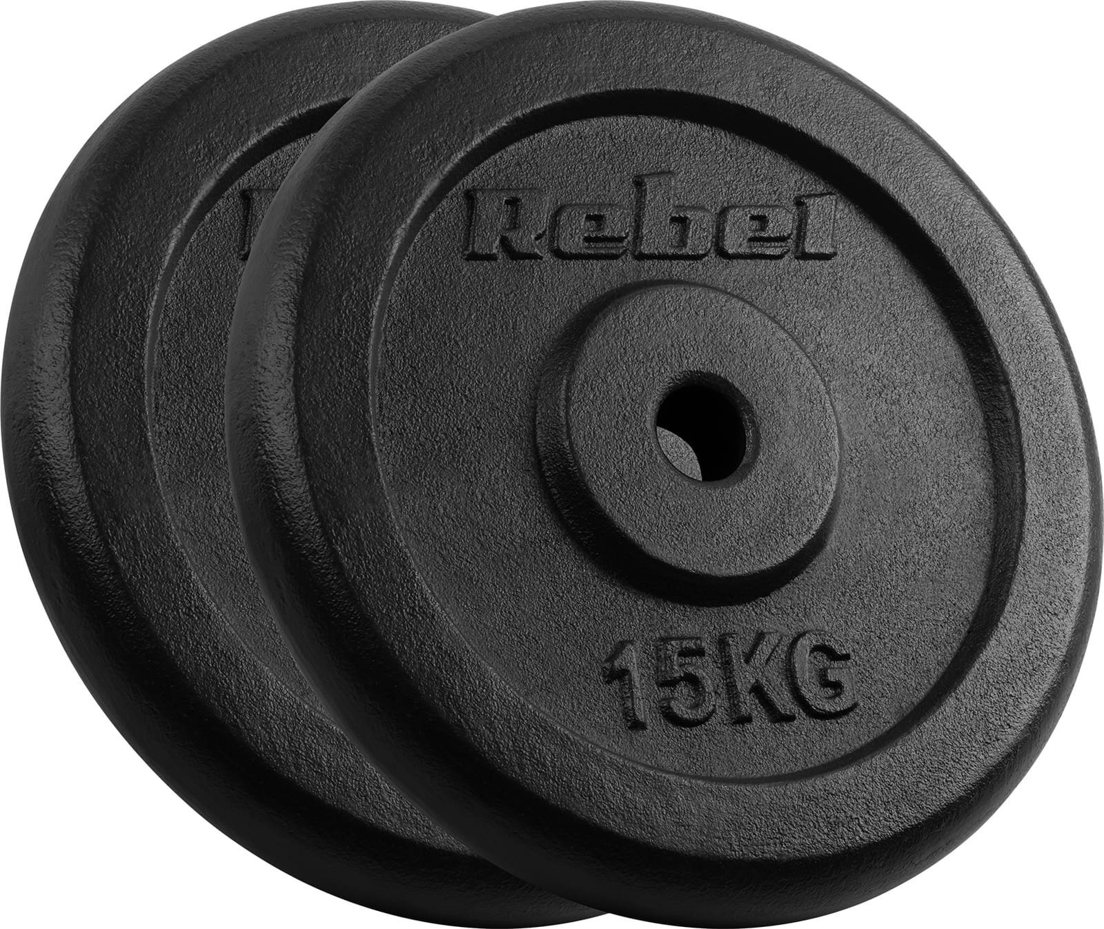 Rebel Active Zestaw obciążeń żeliwnych 2x15kg 31mm