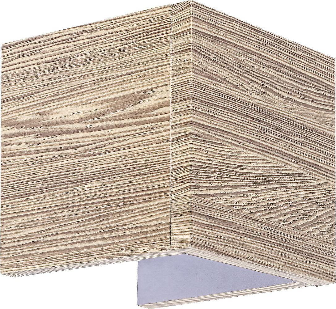 Kinkiet Rabalux Drewniana lampa ścienna Cinnamon skandynawska LED 7W 3000K do pokoju