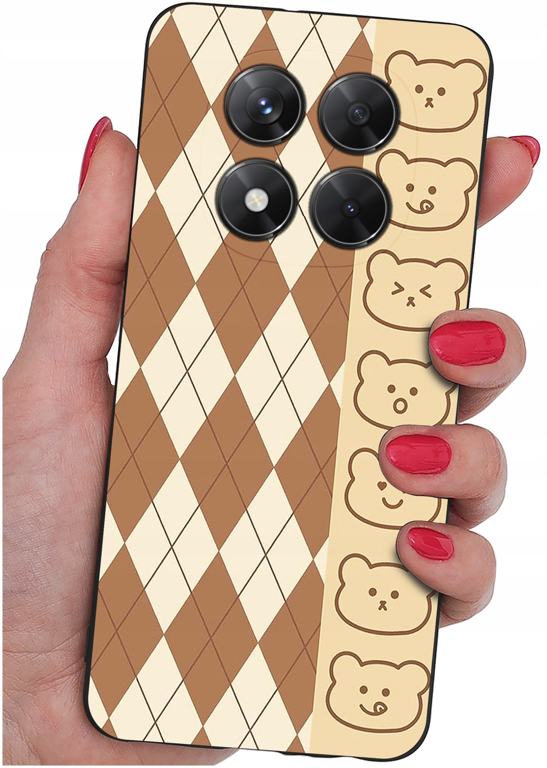 ETUI do Xiaomi Redmi Note 14 Pro+ 5G | WZORY | SILIKONOWE MATT CASE