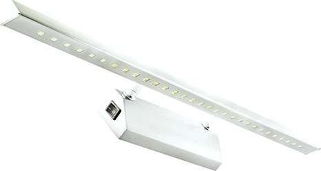 Kinkiet IDEUS Kinkiet LAMPA ścienna ALBATROS-4 HL6652L 02482 Ideus metalowa OPRAWA galeryjka LED 6W 4200K listwa nad obraz chrom