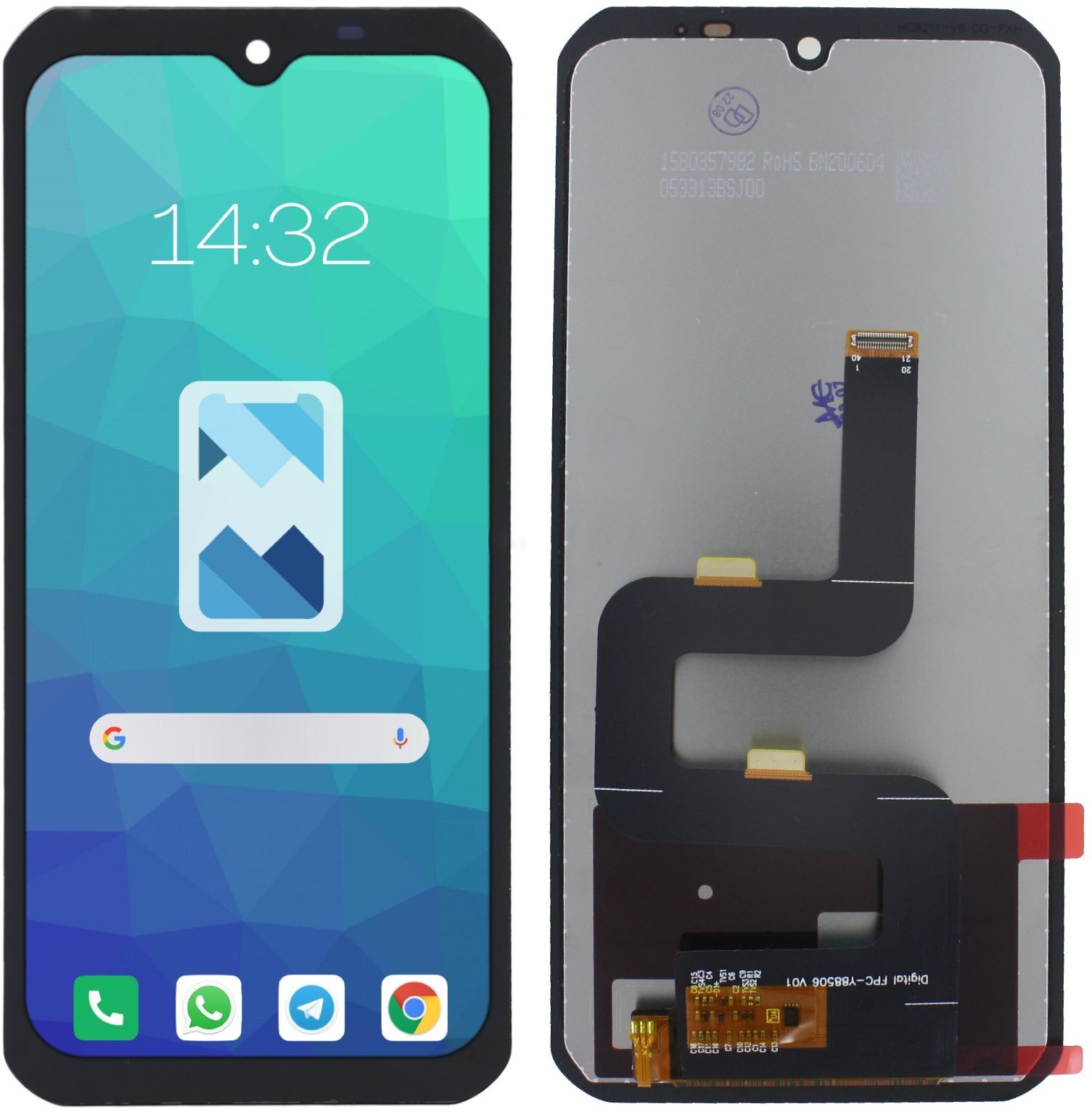 Wyświetlacz LCD Szybka Ekran do DooGee S88 Pro